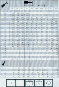 300車(chē)全套性能表011